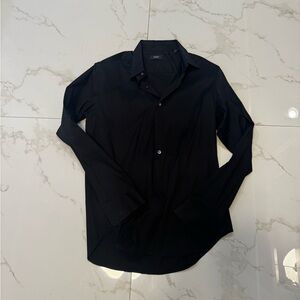 Theory Men's Black Shirt